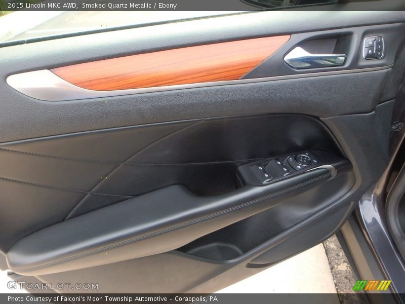 Smoked Quartz Metallic / Ebony 2015 Lincoln MKC AWD