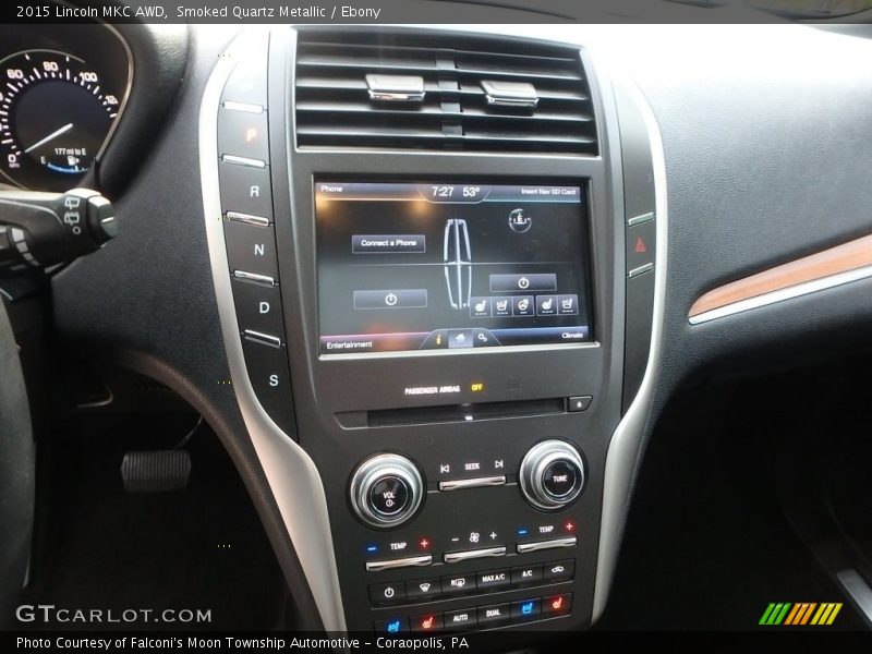 Smoked Quartz Metallic / Ebony 2015 Lincoln MKC AWD