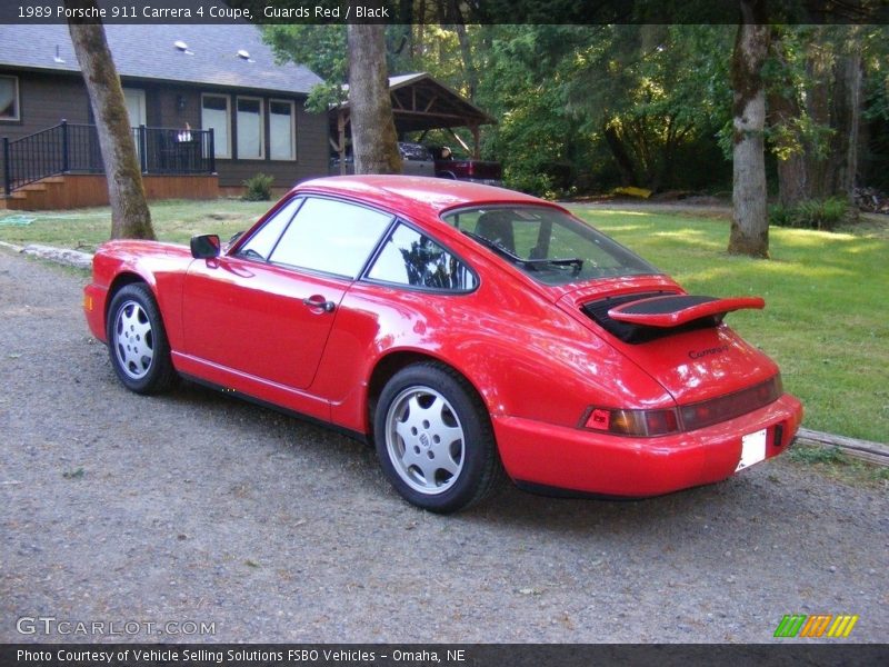  1989 911 Carrera 4 Coupe Guards Red