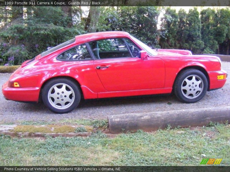  1989 911 Carrera 4 Coupe Guards Red