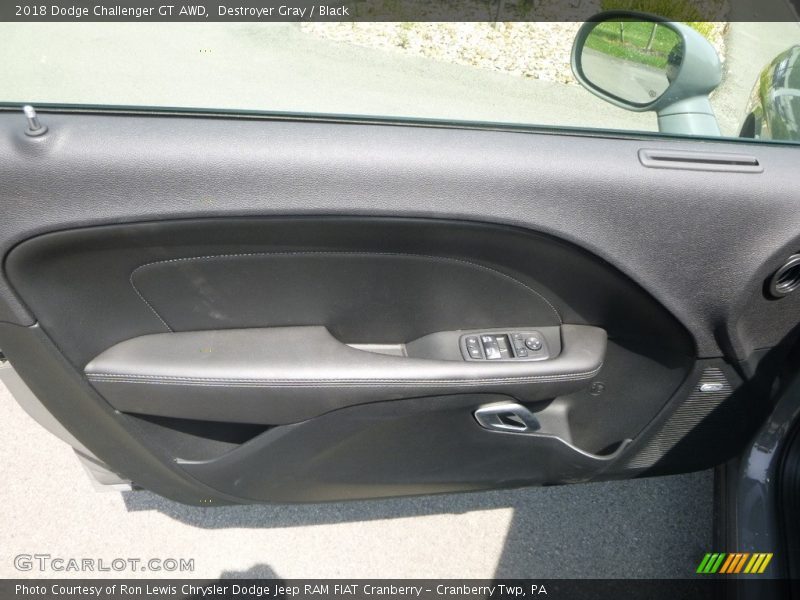 Destroyer Gray / Black 2018 Dodge Challenger GT AWD