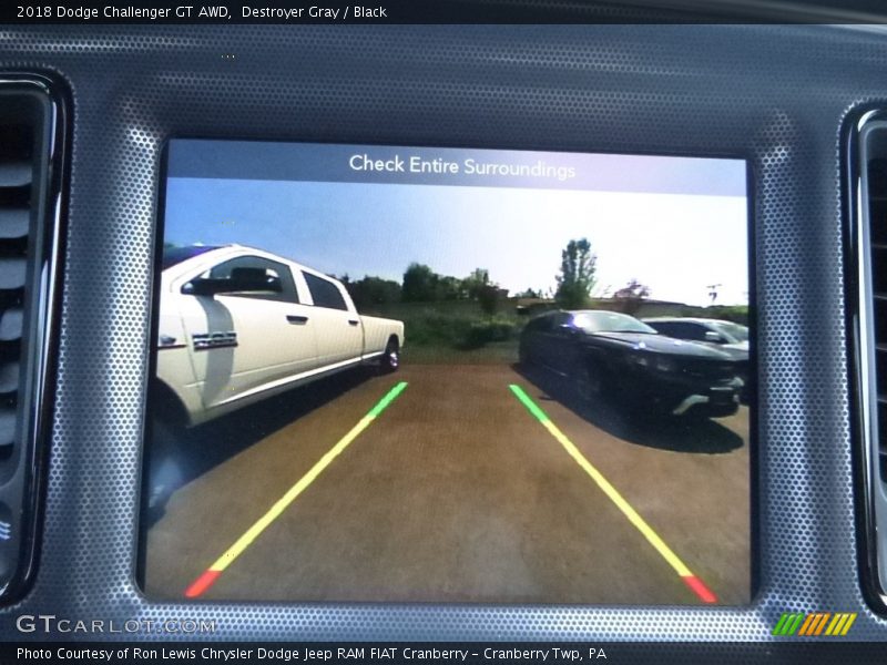 Destroyer Gray / Black 2018 Dodge Challenger GT AWD