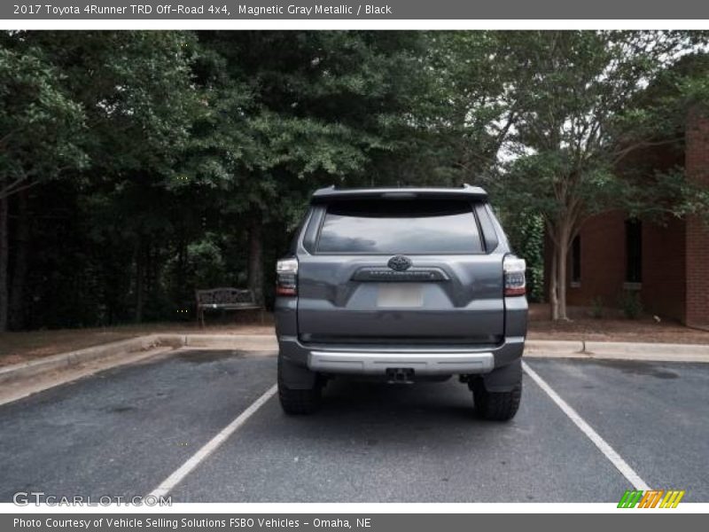 Magnetic Gray Metallic / Black 2017 Toyota 4Runner TRD Off-Road 4x4