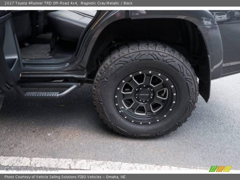Magnetic Gray Metallic / Black 2017 Toyota 4Runner TRD Off-Road 4x4