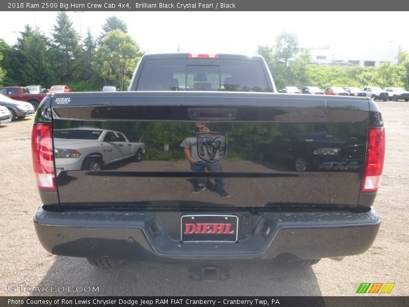 Brilliant Black Crystal Pearl / Black 2018 Ram 2500 Big Horn Crew Cab 4x4