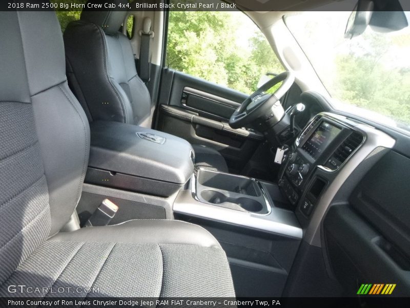 Brilliant Black Crystal Pearl / Black 2018 Ram 2500 Big Horn Crew Cab 4x4
