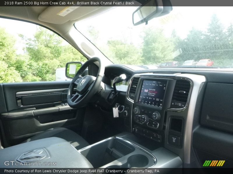 Brilliant Black Crystal Pearl / Black 2018 Ram 2500 Big Horn Crew Cab 4x4