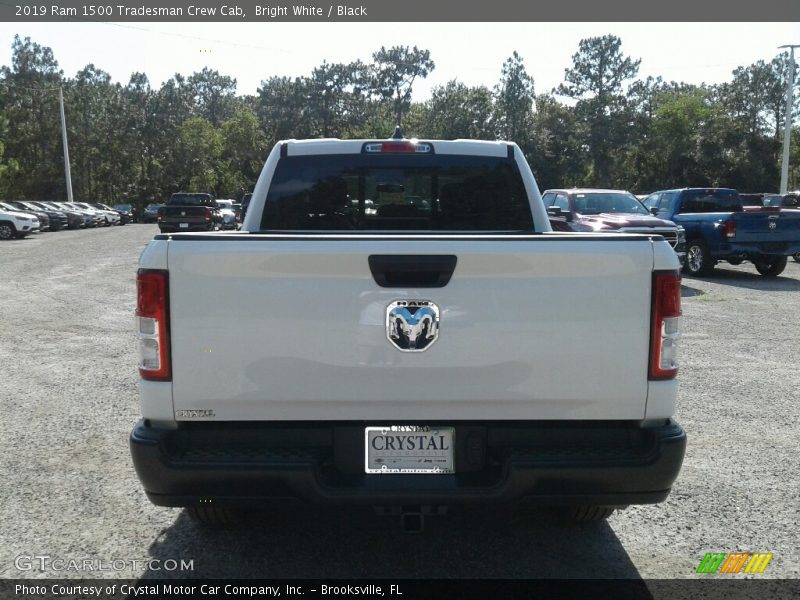 Bright White / Black 2019 Ram 1500 Tradesman Crew Cab