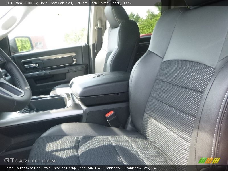 Brilliant Black Crystal Pearl / Black 2018 Ram 2500 Big Horn Crew Cab 4x4