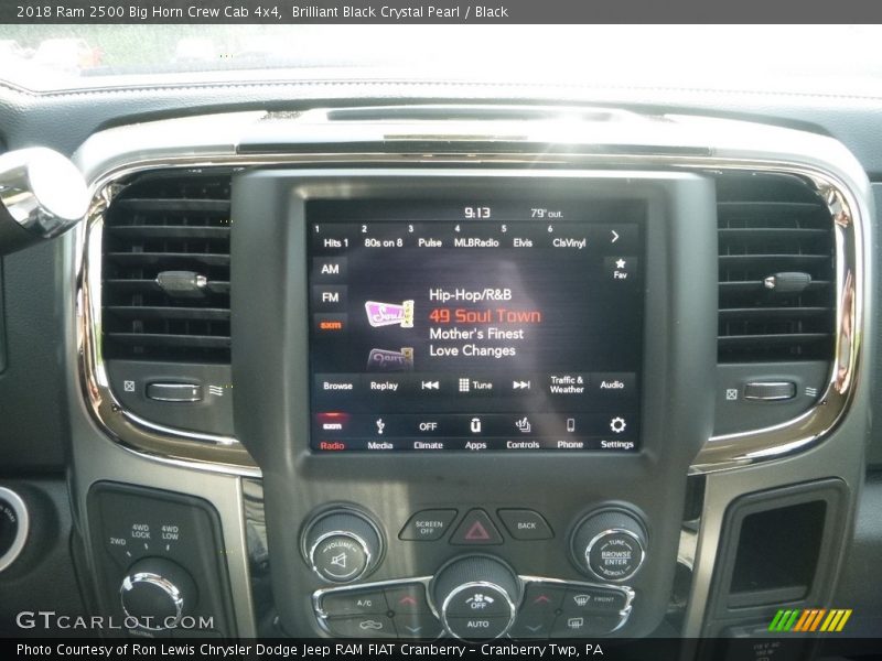 Brilliant Black Crystal Pearl / Black 2018 Ram 2500 Big Horn Crew Cab 4x4