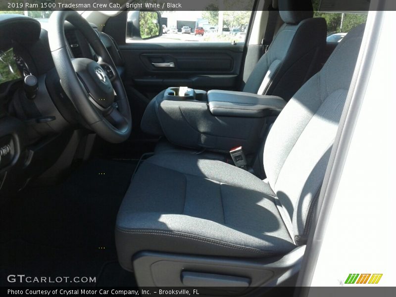 Bright White / Black 2019 Ram 1500 Tradesman Crew Cab