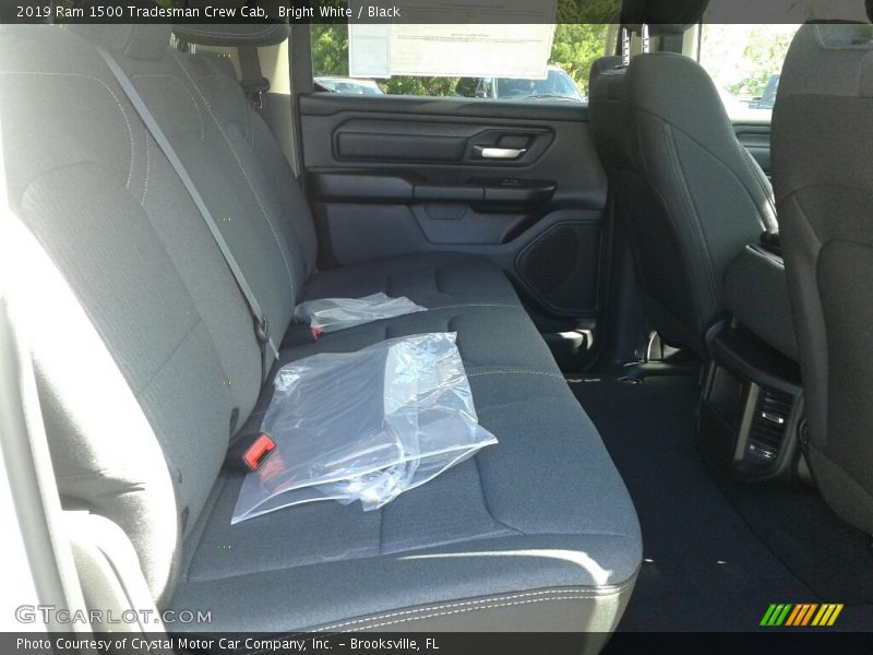 Bright White / Black 2019 Ram 1500 Tradesman Crew Cab
