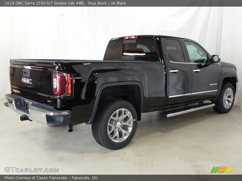 Onyx Black / Jet Black 2018 GMC Sierra 1500 SLT Double Cab 4WD