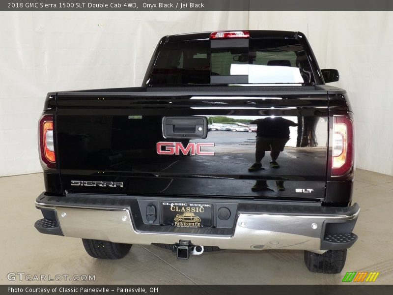 Onyx Black / Jet Black 2018 GMC Sierra 1500 SLT Double Cab 4WD