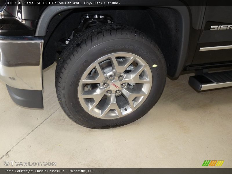 Onyx Black / Jet Black 2018 GMC Sierra 1500 SLT Double Cab 4WD