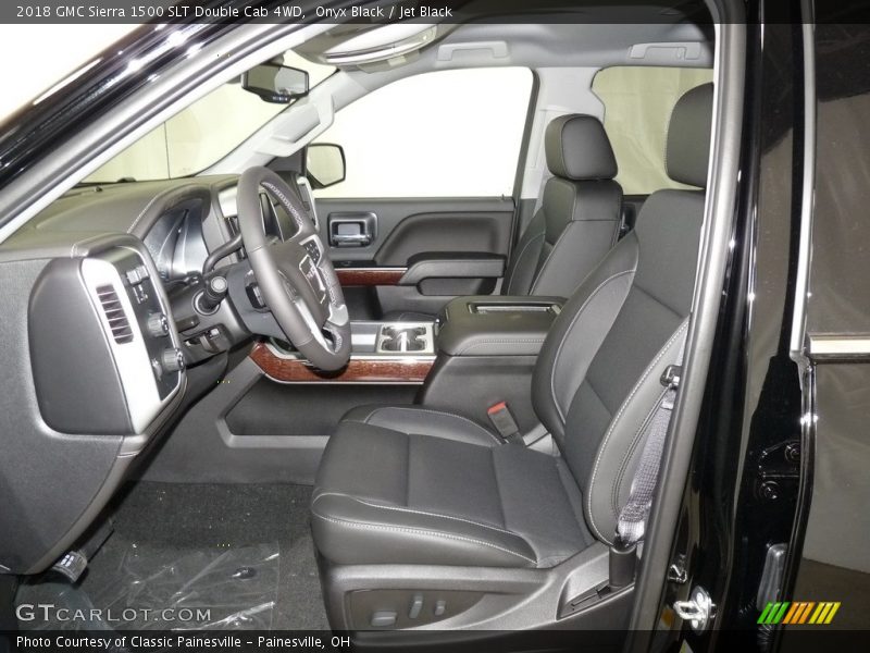 Onyx Black / Jet Black 2018 GMC Sierra 1500 SLT Double Cab 4WD