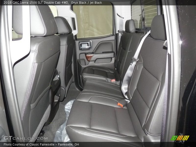 Onyx Black / Jet Black 2018 GMC Sierra 1500 SLT Double Cab 4WD