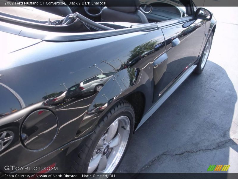 Black / Dark Charcoal 2002 Ford Mustang GT Convertible