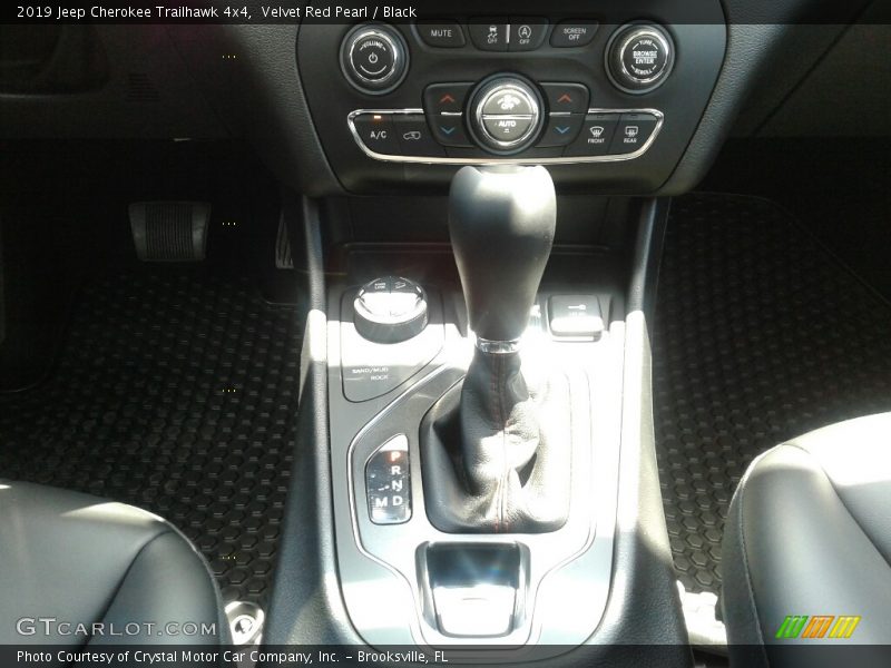 Velvet Red Pearl / Black 2019 Jeep Cherokee Trailhawk 4x4