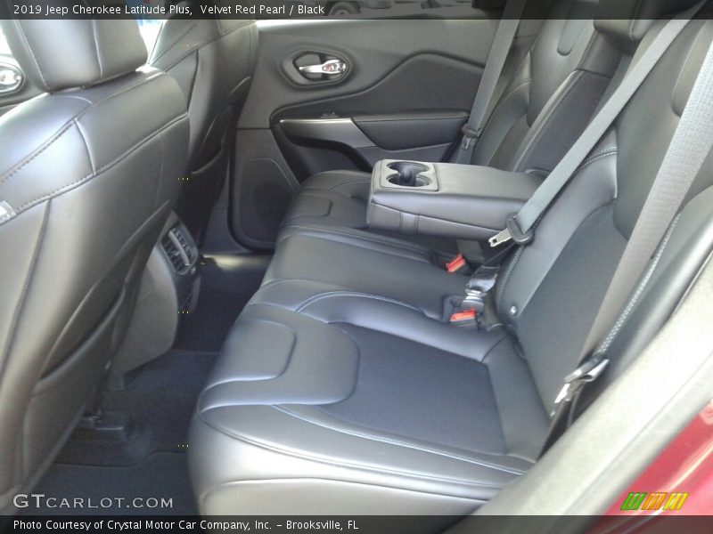 Velvet Red Pearl / Black 2019 Jeep Cherokee Latitude Plus