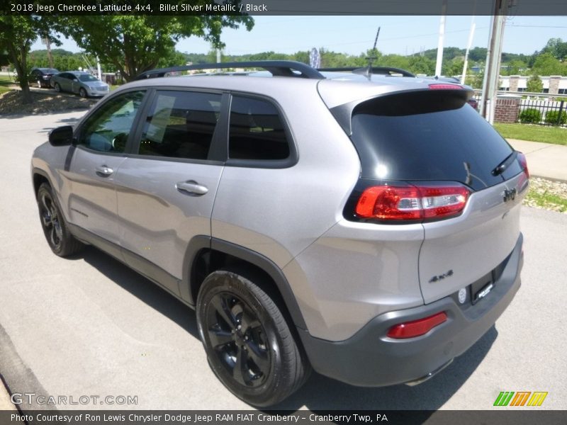 Billet Silver Metallic / Black 2018 Jeep Cherokee Latitude 4x4