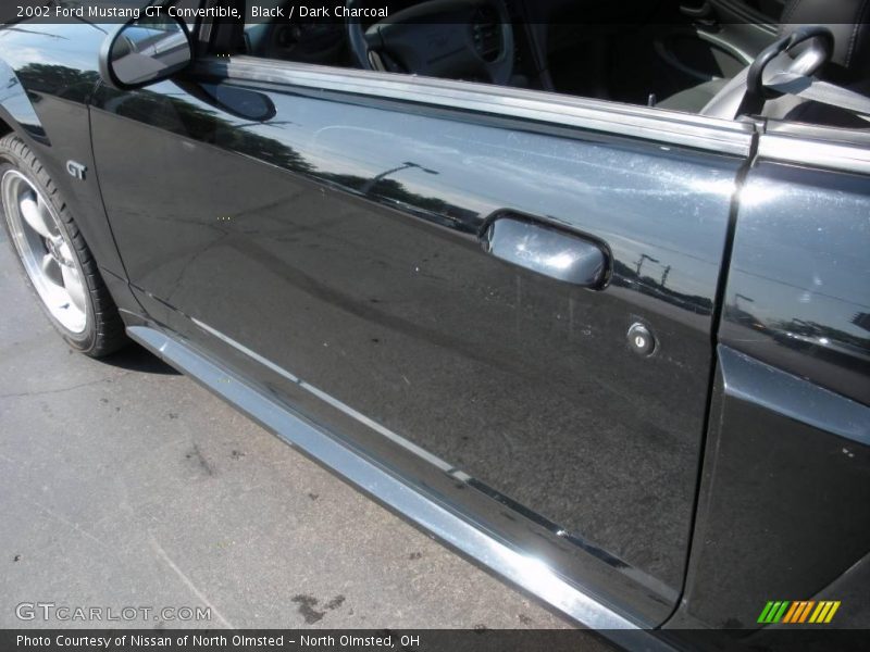 Black / Dark Charcoal 2002 Ford Mustang GT Convertible