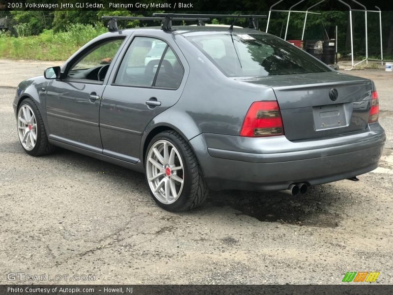 Platinum Grey Metallic / Black 2003 Volkswagen Jetta GLI Sedan