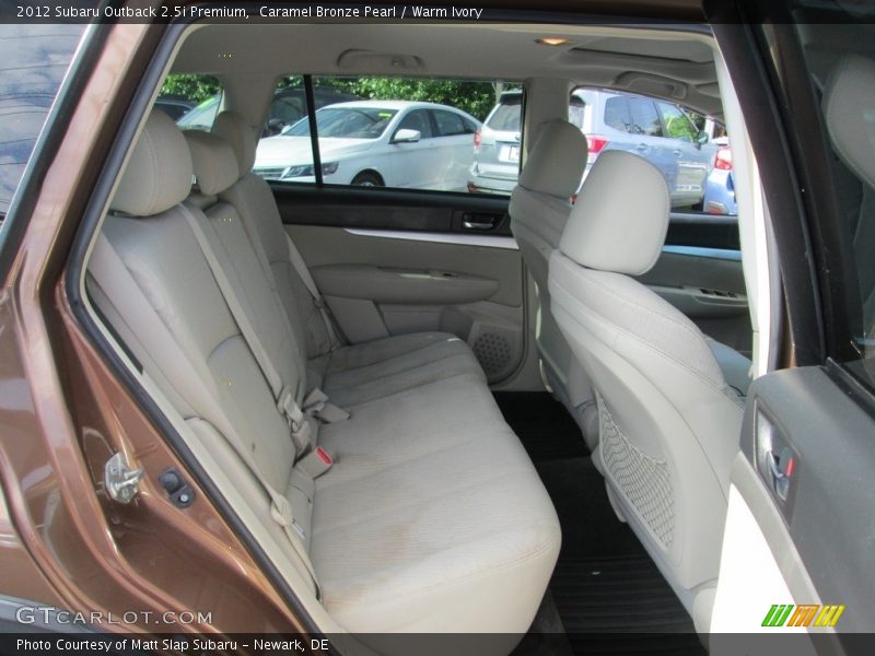 Caramel Bronze Pearl / Warm Ivory 2012 Subaru Outback 2.5i Premium