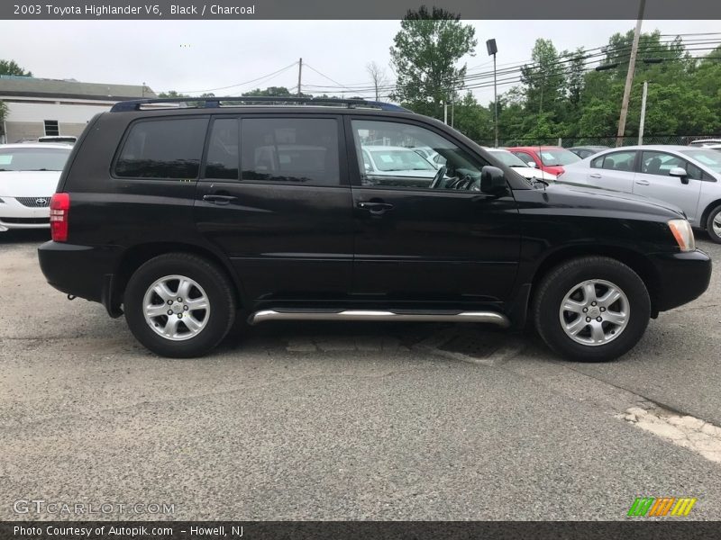Black / Charcoal 2003 Toyota Highlander V6
