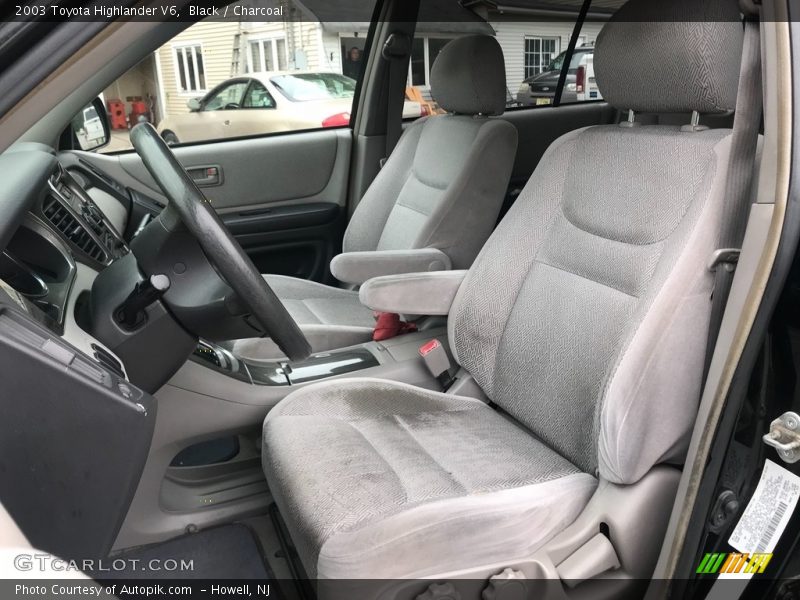 Black / Charcoal 2003 Toyota Highlander V6