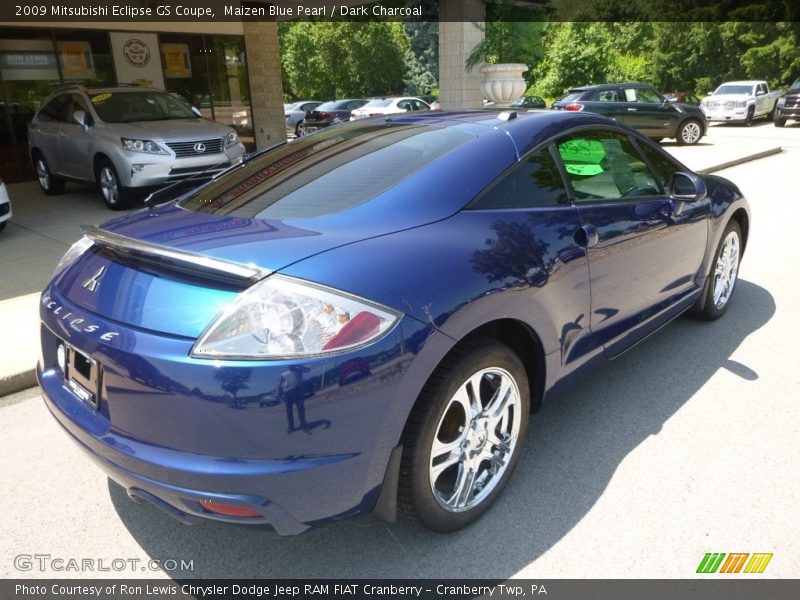 Maizen Blue Pearl / Dark Charcoal 2009 Mitsubishi Eclipse GS Coupe