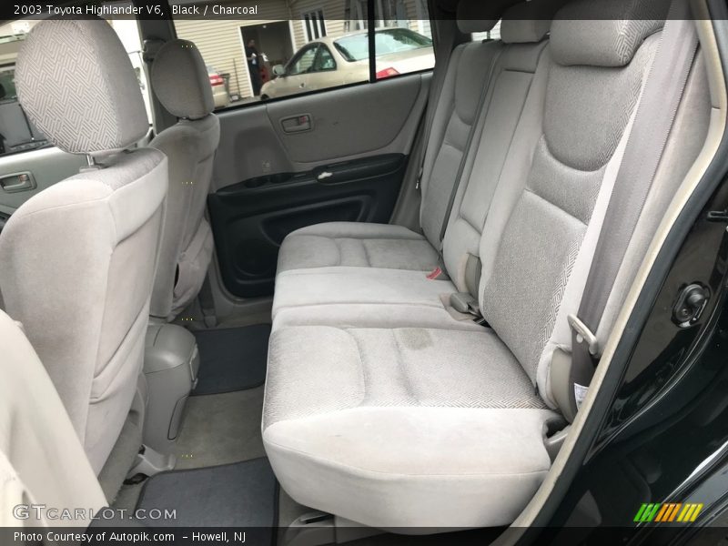 Black / Charcoal 2003 Toyota Highlander V6