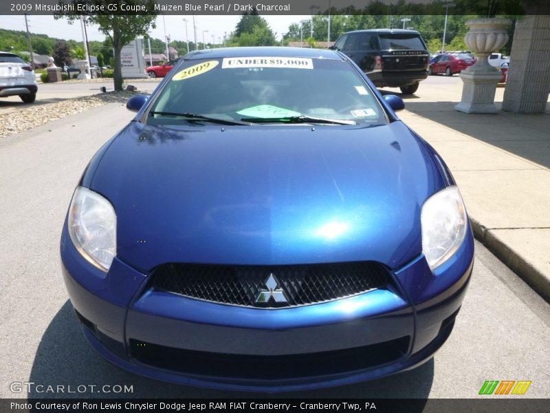 Maizen Blue Pearl / Dark Charcoal 2009 Mitsubishi Eclipse GS Coupe