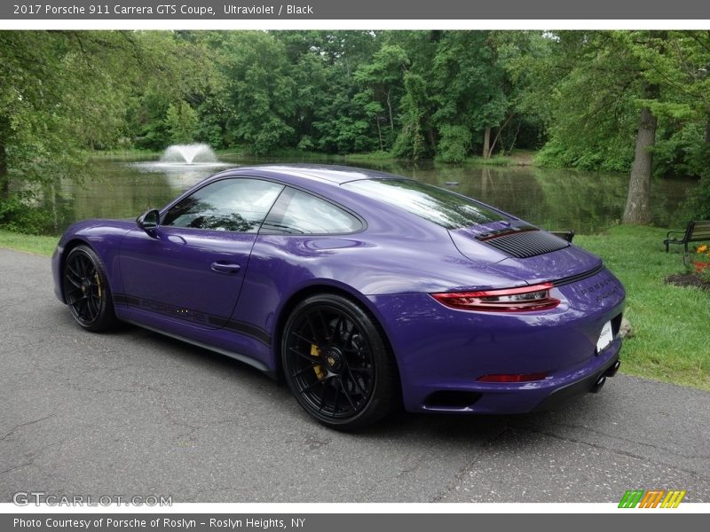 Ultraviolet / Black 2017 Porsche 911 Carrera GTS Coupe