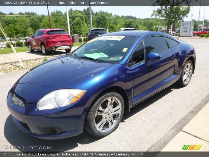 Maizen Blue Pearl / Dark Charcoal 2009 Mitsubishi Eclipse GS Coupe