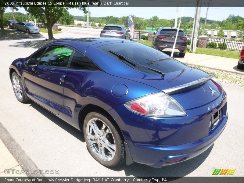 Maizen Blue Pearl / Dark Charcoal 2009 Mitsubishi Eclipse GS Coupe