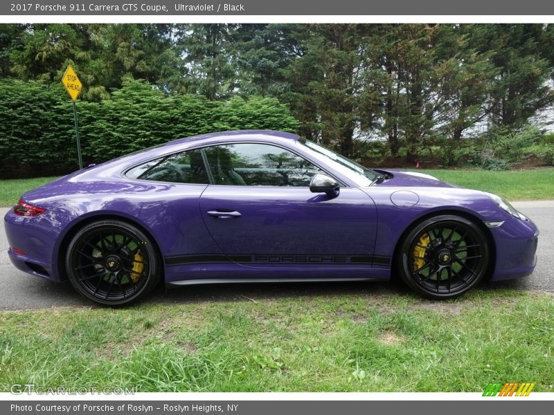 Ultraviolet / Black 2017 Porsche 911 Carrera GTS Coupe