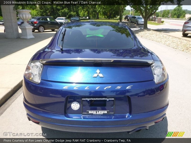 Maizen Blue Pearl / Dark Charcoal 2009 Mitsubishi Eclipse GS Coupe