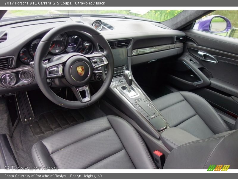  2017 911 Carrera GTS Coupe Black Interior