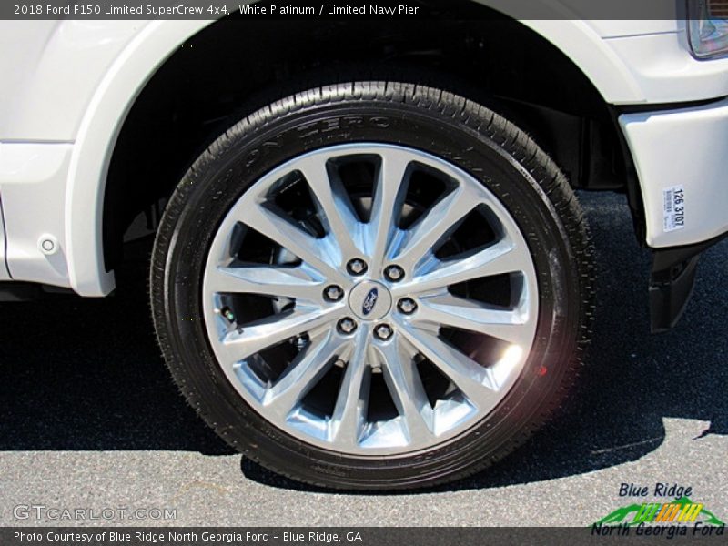 White Platinum / Limited Navy Pier 2018 Ford F150 Limited SuperCrew 4x4