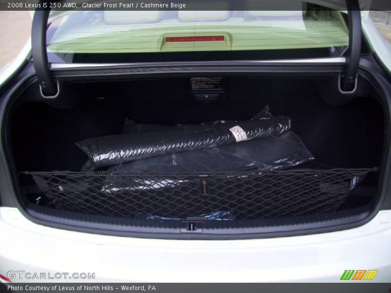 Glacier Frost Pearl / Cashmere Beige 2008 Lexus IS 250 AWD