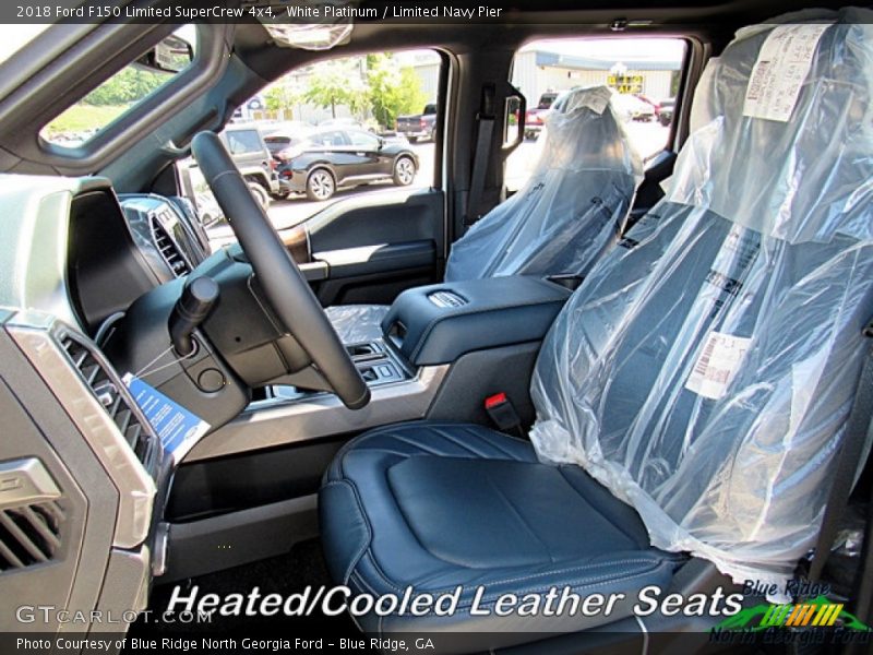 White Platinum / Limited Navy Pier 2018 Ford F150 Limited SuperCrew 4x4