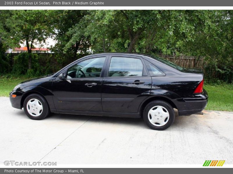 Pitch Black / Medium Graphite 2003 Ford Focus LX Sedan