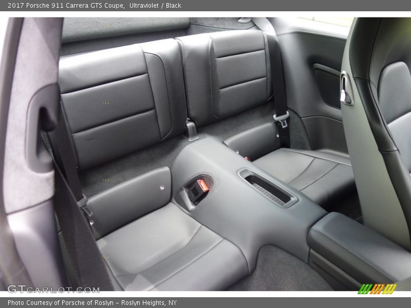 Rear Seat of 2017 911 Carrera GTS Coupe