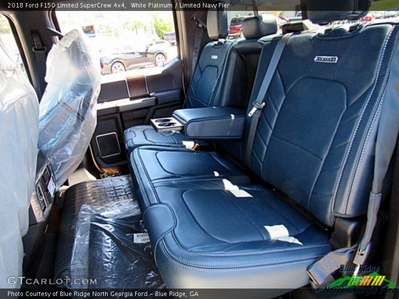 White Platinum / Limited Navy Pier 2018 Ford F150 Limited SuperCrew 4x4