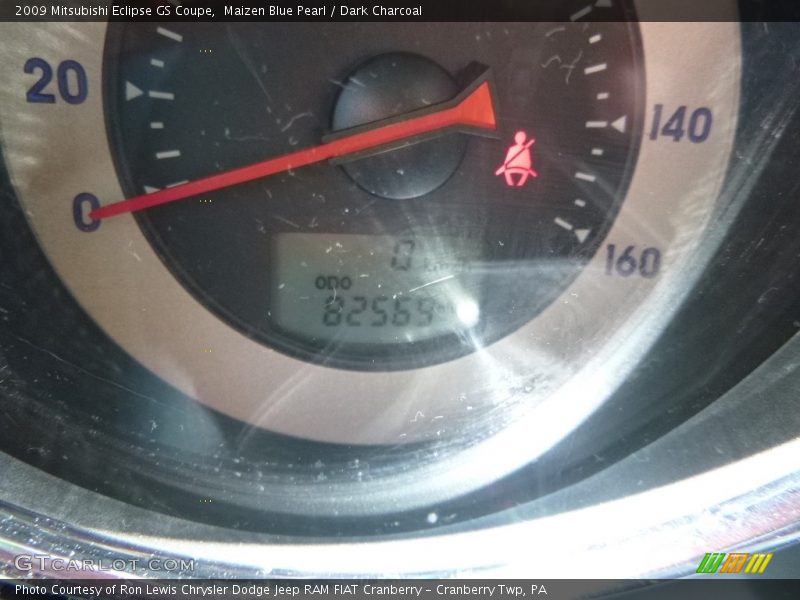 Maizen Blue Pearl / Dark Charcoal 2009 Mitsubishi Eclipse GS Coupe