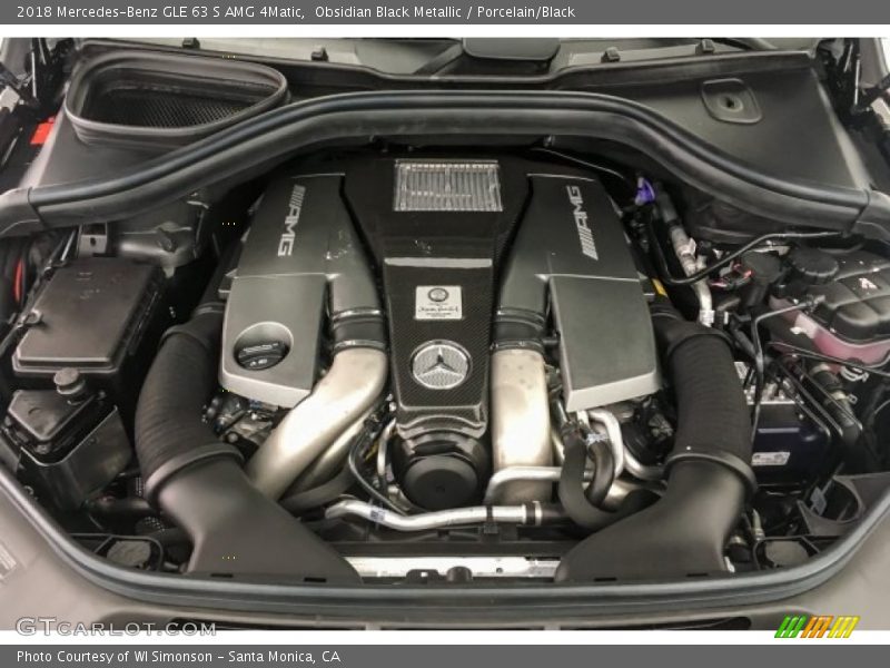  2018 GLE 63 S AMG 4Matic Engine - 5.5 Liter AMG DI biturbo DOHC 32-Valve VVT V8