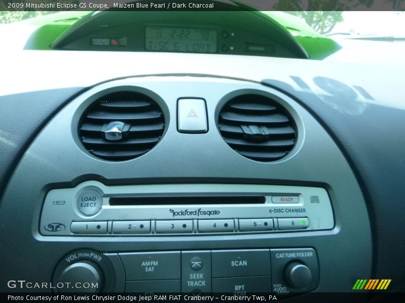 Maizen Blue Pearl / Dark Charcoal 2009 Mitsubishi Eclipse GS Coupe