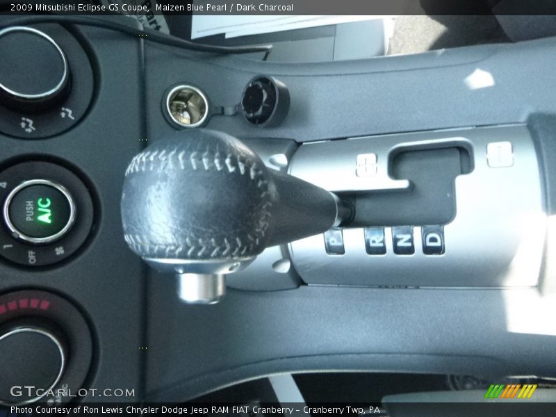 Maizen Blue Pearl / Dark Charcoal 2009 Mitsubishi Eclipse GS Coupe