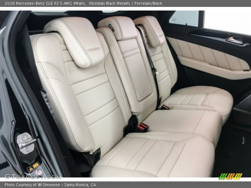 Rear Seat of 2018 GLE 63 S AMG 4Matic
